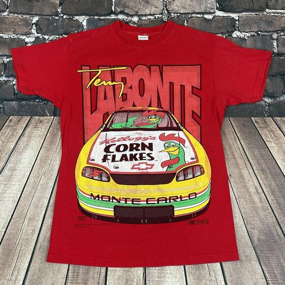 Nascar | Shirts | Vintage Terry Labonte Aop Graphic Shirt Kelloggs Corn ...